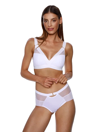 Dámská podprsenka model 22373450 Lara bílá - Kinga