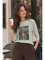 BLUZKA model 22392789 - OFF PINK