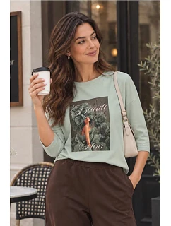BLUZKA model 22392789 - OFF PINK