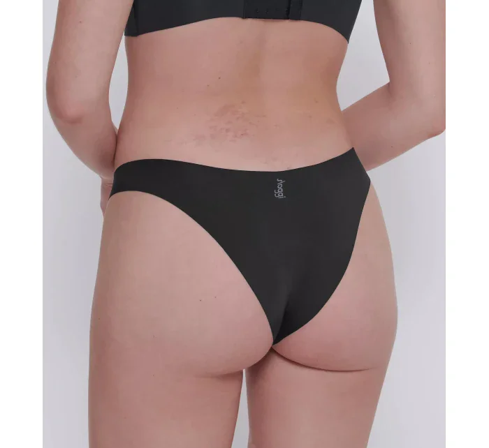 Dámske tangá ZERO Feel 2.0 Drobné tangá - BLACK - čierna 0004 - SLOGGI