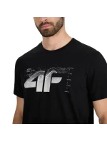 Pánske tričko 4F M2359 deep black 4FWAW25TTSHM2359 20S pánske