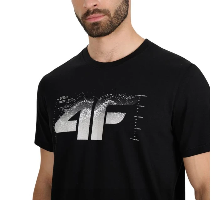 Pánske tričko 4F M2359 deep black 4FWAW25TTSHM2359 20S pánske