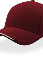 Atlantis Headwear Estoril-S 6-panelová čiapka s kšiltom 33.0230 bordová
