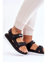 Dámské sportovní sandály na platformě Big Star model 21610834 Černé - Big Star Shoes