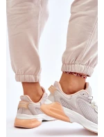 Wygodne Buty Sportowe Memory Foam System Big Star LL274336 Beżowe Wygodne Buty Sportowe Memory Foam System Big Star LL274336 Beżowe