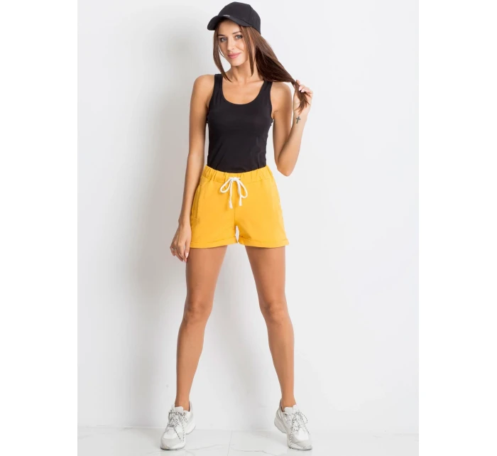 Šortky RV SN 4945.06X tmavo žltá Šortky RV SN 4945.06X tmavo žltá