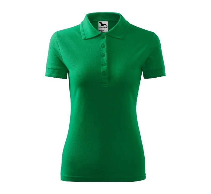 Pique Polo polokošile dámská středně zelená