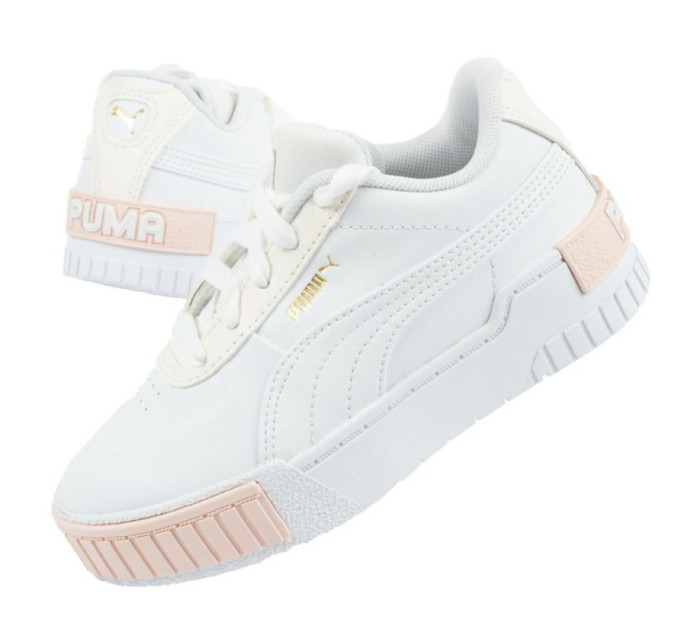 Detské športové topánky Cali Jr 374187 03 Biela s béžovou - Puma