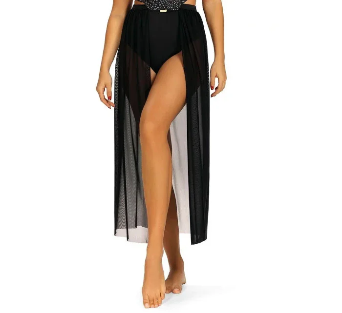 Dámska plážová sukňa Dancing 8 DAN08-19 Black - Self Dámska plážová sukňa Dancing 8 DAN08-19 Black - Self