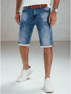 Pánské modré džínové šortky s páskem Dstreet model 21989882 - FashionStreet