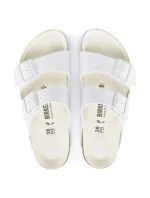 Birkenstock dámske/pánske Birkenstock Arizona Birko-Flor Regular široké chodidlá na leto biele (1019061)