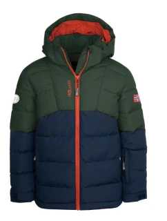 Detská zateplená nepremokavá zimná bunda Trollkids Gryllefjord pre dievčatá/chlapcov (365-322)