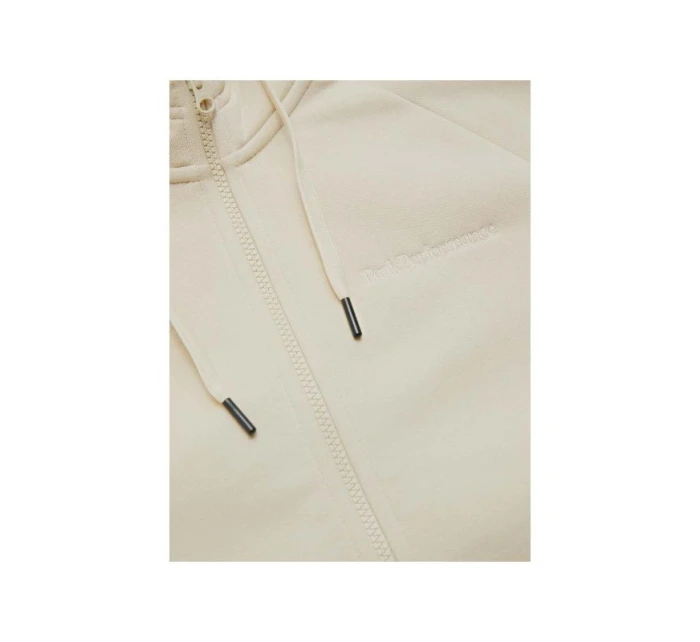 Bluza Peak Performance M Original Small Logo Zip Hood beżowy