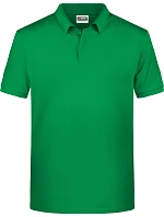 Pánské piqué polo z bio bavlny 02. green model 22437813 - Daiber Pánské piqué polo z bio bavlny 02. green model 22437813 - Daiber