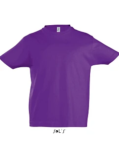SOL'S Imperial Kids Dětské tričko z těžké bavlny model 22535098 dark purple