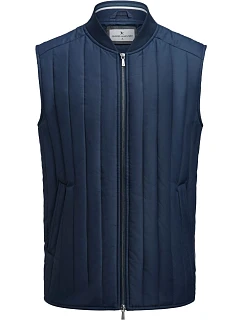 Scarsdale Vest Men Pánská prošívaná vesta model 22453948 navy - James Harvest