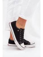 Dámské Nízké Tenisky Big Star model 21705361 Černé - Big Star Shoes Dámské Nízké Tenisky Big Star model 21705361 Černé - Big Star Shoes