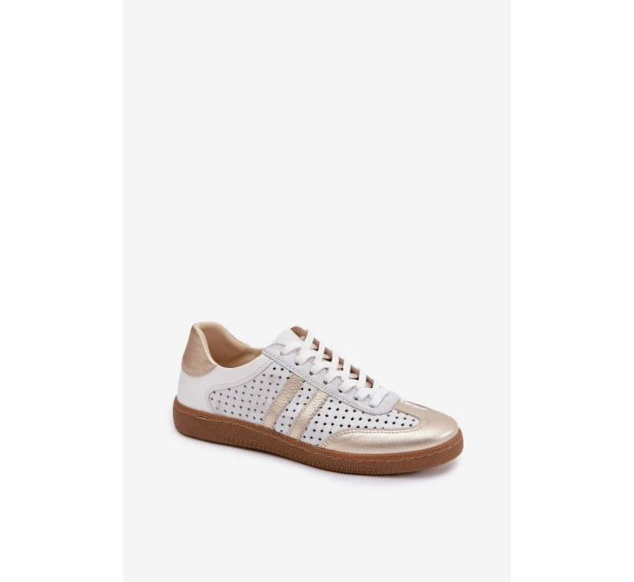 Kožené Síťované Dámské Tenisky model 21935196 - Zazoo