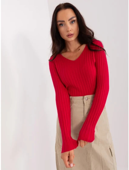 PM SW PM1088 Sveter.25 červená PM SW PM1088 Sveter.25 červená