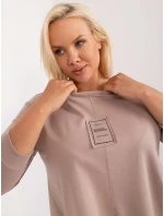 Tunika RV TU model 20190798 ciemny bezowy - FPrice