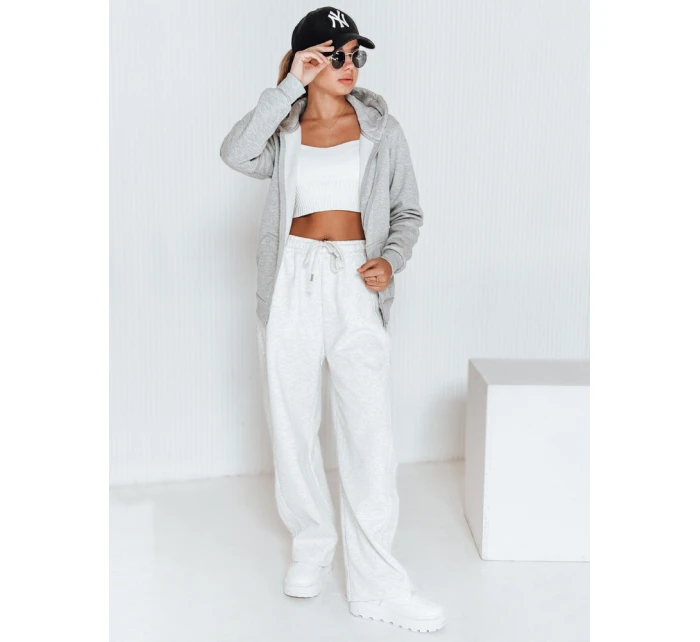 Dámská mikina VICTORIA světle šedá model 21962304 - FashionStreet