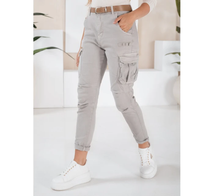 Dámske nohavice CARGOIF sivé FashionStreet UY2711