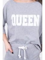 Sada s potiskem Queen grey