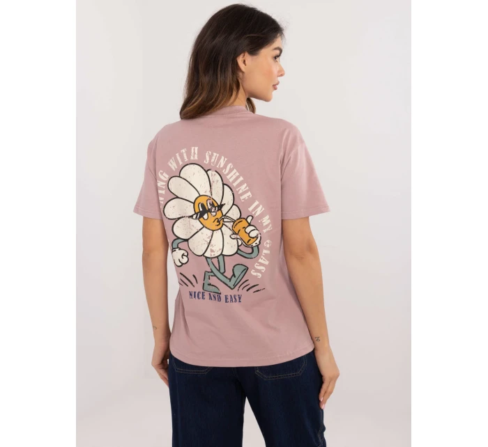 Blúzka D12022AC02645F tmavoružová