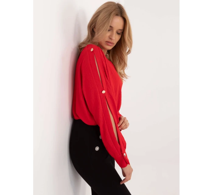 Bluzka MI BZ model 20680325 czerwony - FPrice Bluzka MI BZ model 20680325 czerwony - FPrice