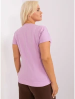 Bluzka RV BZ model 21271954 jasny fioletowy - FPrice Bluzka RV BZ model 21271954 jasny fioletowy - FPrice