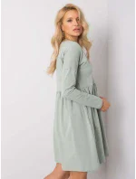 Sukienka RV SK model 18627870 pistacjowy - FPrice Sukienka RV SK model 18627870 pistacjowy - FPrice