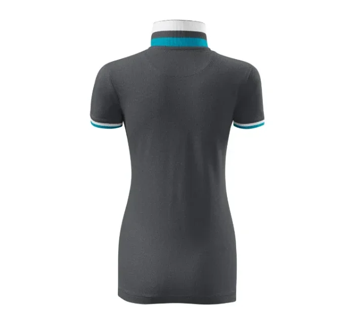 Polokošeľa Collar Up light anthracite Polokošeľa Collar Up light anthracite