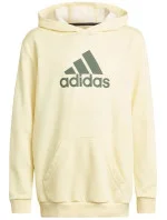 Detská mikina Badge of Sport Hoodie Jr HN8469 žltá - Adidas