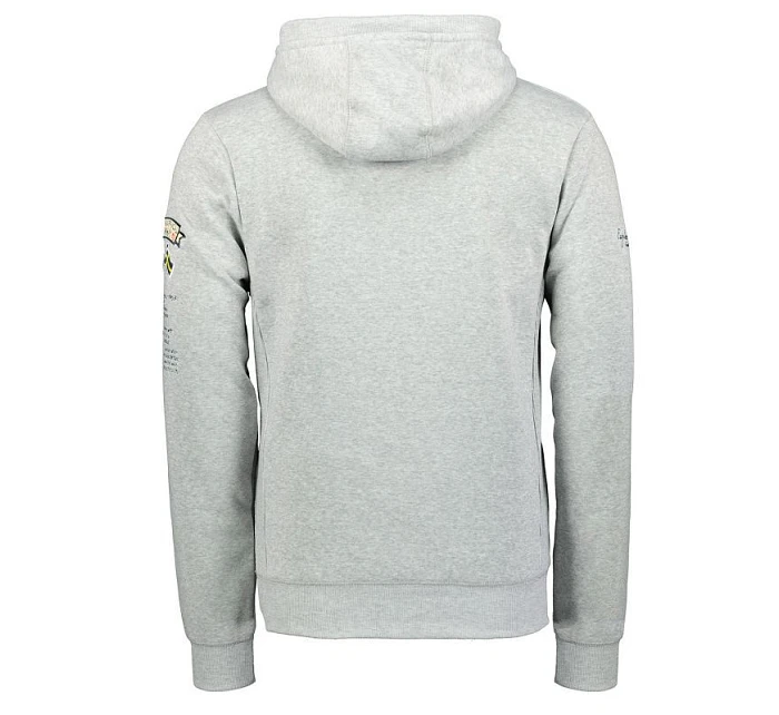 Pánska mikina 100 M WU4184H/GN B sivá - Geografické Nórsko