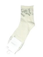 Vzorované netlačiace ponožky Steven art.099 35-40