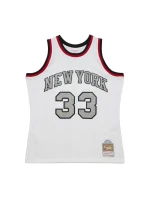 Mitchell & Ness NBA Cracked Cement Swingman Jersey Knicks 1991 Patrick Ewing M TFSM5934-NYK91PEWWHIT pánske