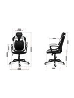 Herní židle Force model 21325922 White Mesh - Huzaro Herní židle Force model 21325922 White Mesh - Huzaro