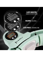 Hula Hop HMS HHM13 s magnetmi, závažím a zeleným počítadlom Hula Hop HMS HHM13 s magnetmi, závažím a zeleným počítadlom