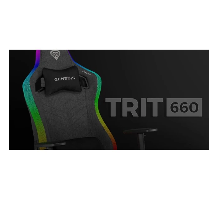 GENESIS NFG-2246 herné kreslo - čalúnené sedadlo