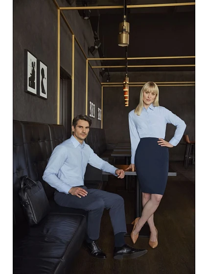 Košile Oxford s dlouhým rukávem 11. oxford blue model 22475113 - Russell Athletic