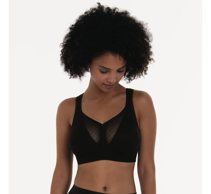 Mäkká vystužená podprsenka Eve DeltaPad 5211 čierna - RosaFaia