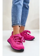 Semišové Dámské Tenisky S Fuchsie model 21671675 - Artiker Semišové Dámské Tenisky S Fuchsie model 21671675 - Artiker