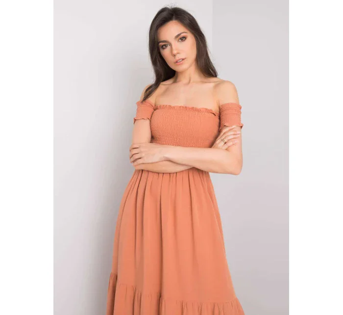 Šaty 346 SK 009.52 tmavo oranžová