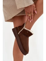 Dámske snežnice Wrangler Platform - Chocolate Dámske snežnice Wrangler Platform - Chocolate