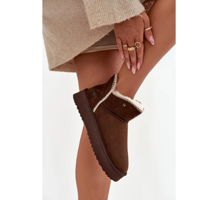 Dámske snežnice Wrangler Platform - Chocolate Dámske snežnice Wrangler Platform - Chocolate