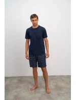 Pánske tričko 16850 tmavo modré - Vamp