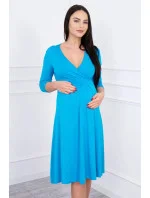 Dámske šaty 2525 Light blue - Kesi
