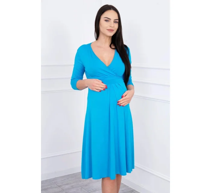 Dámske šaty 2525 Light blue - Kesi