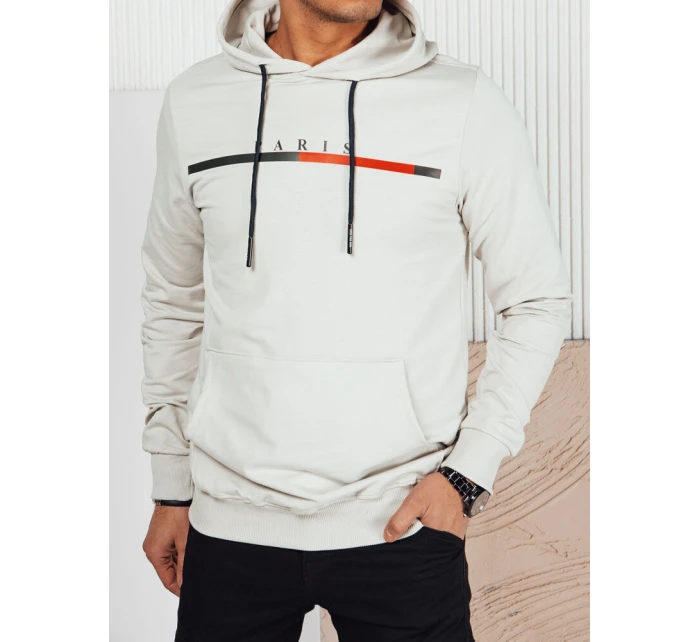 Pánská šedá mikina s potiskem Dstreet model 21976192 - FashionStreet