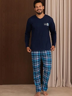Pyžamo Regina 6011, s dlhými rukávmi, veľkosti M–2XL